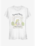 Disney Tangled Rapunzel Don't Care Girls T-Shirt