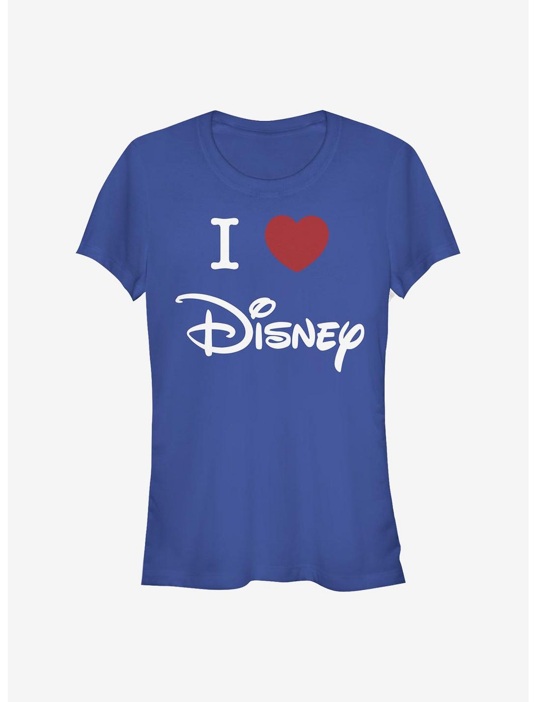 Disney Classic I Heart Disney Logo Girls T-Shirt