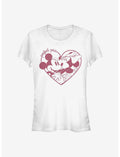 Disney Mickey Mouse & Minnie Mouse Perfect Pair Girls T-Shirt