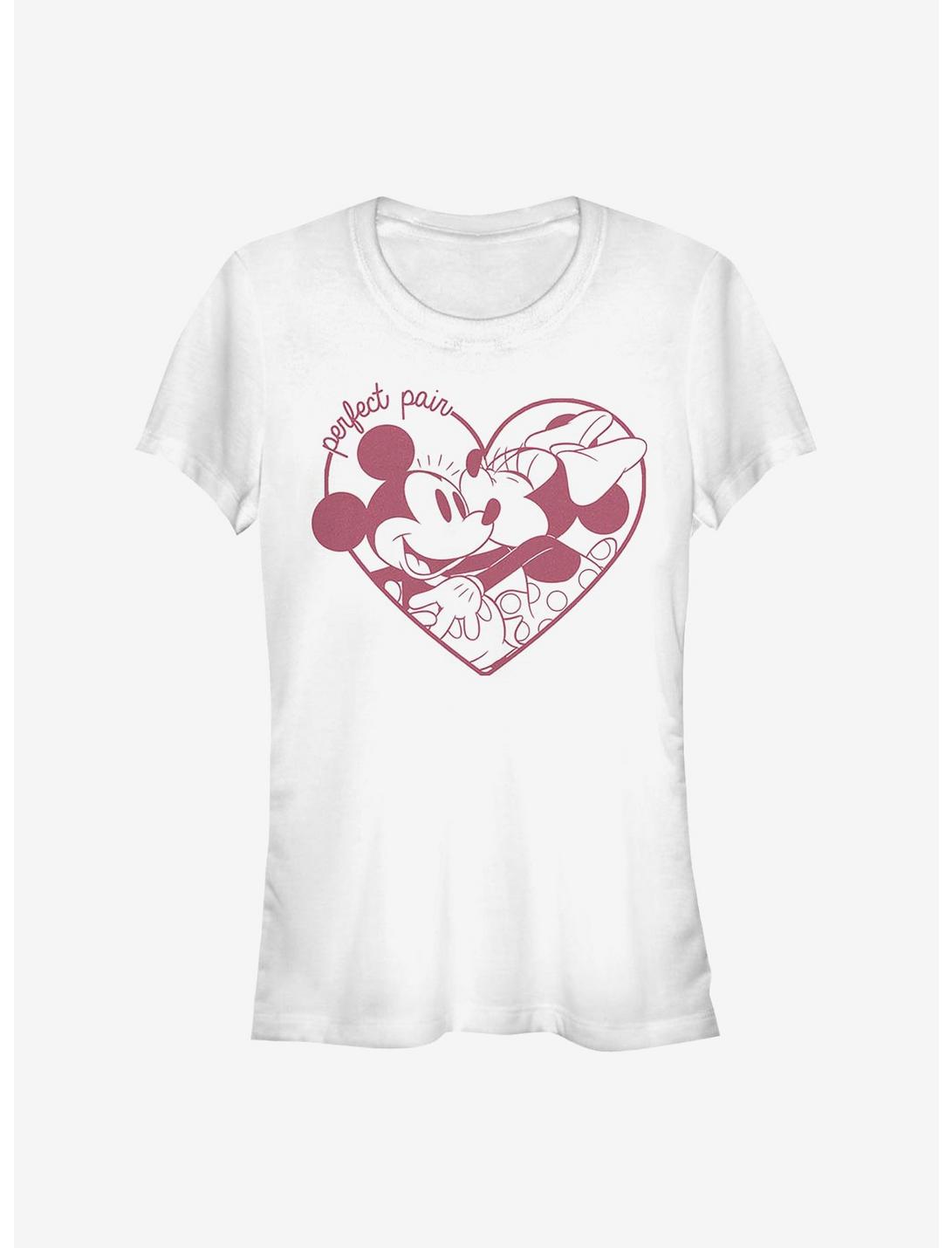 Disney Mickey Mouse & Minnie Mouse Perfect Pair Girls T-Shirt