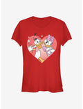 Disney Donald Duck & Daisy Duck Love Girls T-Shirt