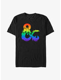 Dungeons & Dragons Pride Gradient Logo Pride T-Shirt