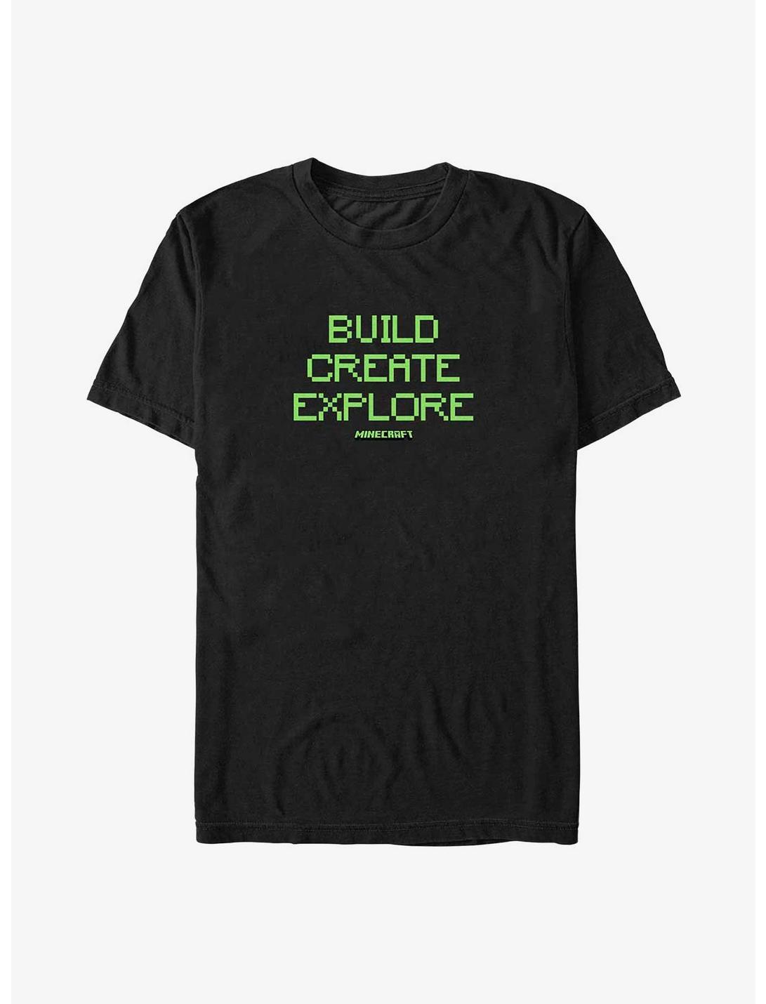 Minecraft Build Create Explore T-Shirt
